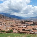 A view across Cusco in the Peruvian Andes