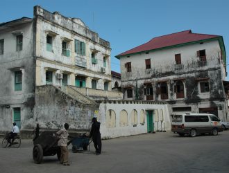 Historic buildings in Stone Town, Zanzibar